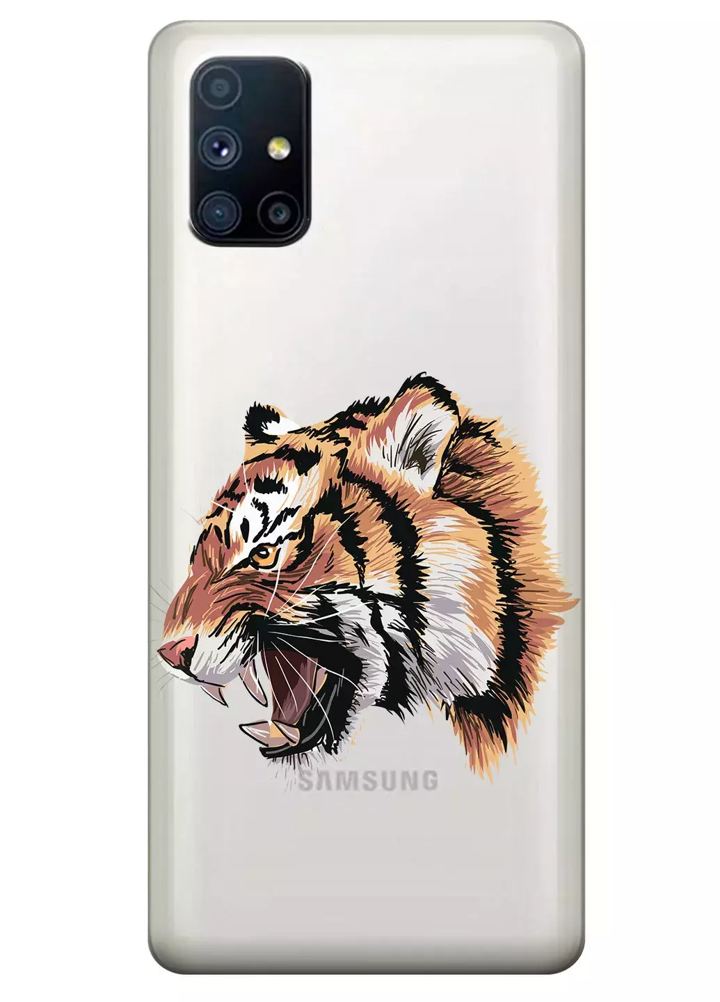 Чехол для Galaxy M51 - Тигр
