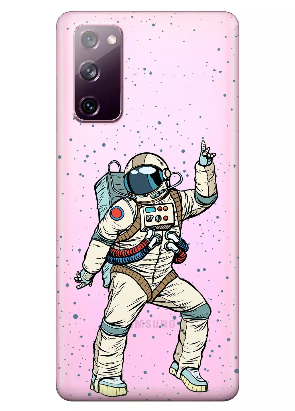 Чехол для Galaxy S20 FE - Веселый космонавт