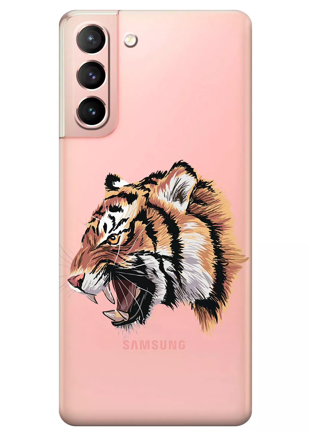 Чехол для Galaxy S21 - Тигр