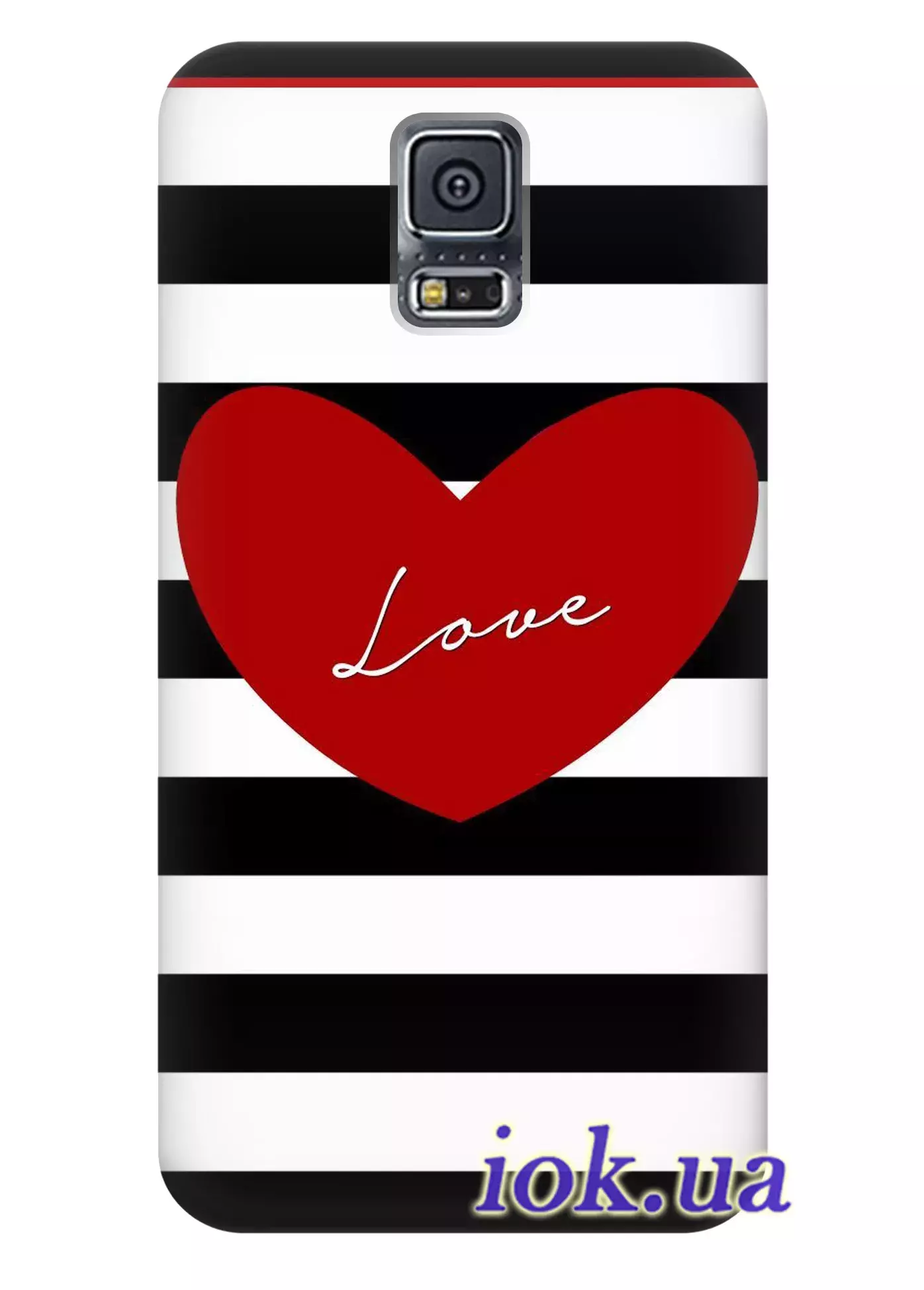 Чехол для Galaxy S5 Plus - Love