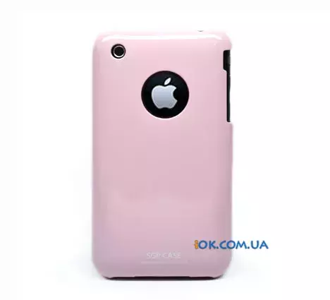 Розовый чехол SGP Ultra Thin на iPhone 3G