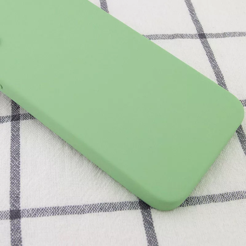 Silicone Case Square Full Camera Protective (AA) NOLOGO для Apple iPhone 11 Pro (5.8"), Мятный / Mint