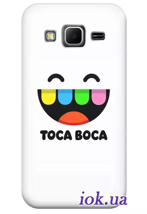 Чехол для Galaxy Core Prime - Toca Boca 