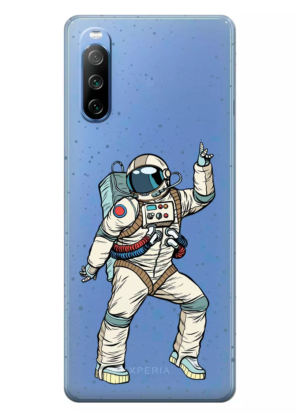 Чехол для Xperia 10 III - Веселый космонавт