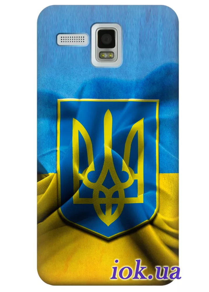 Чехол для Lenovo A8 - Украинский герб 
