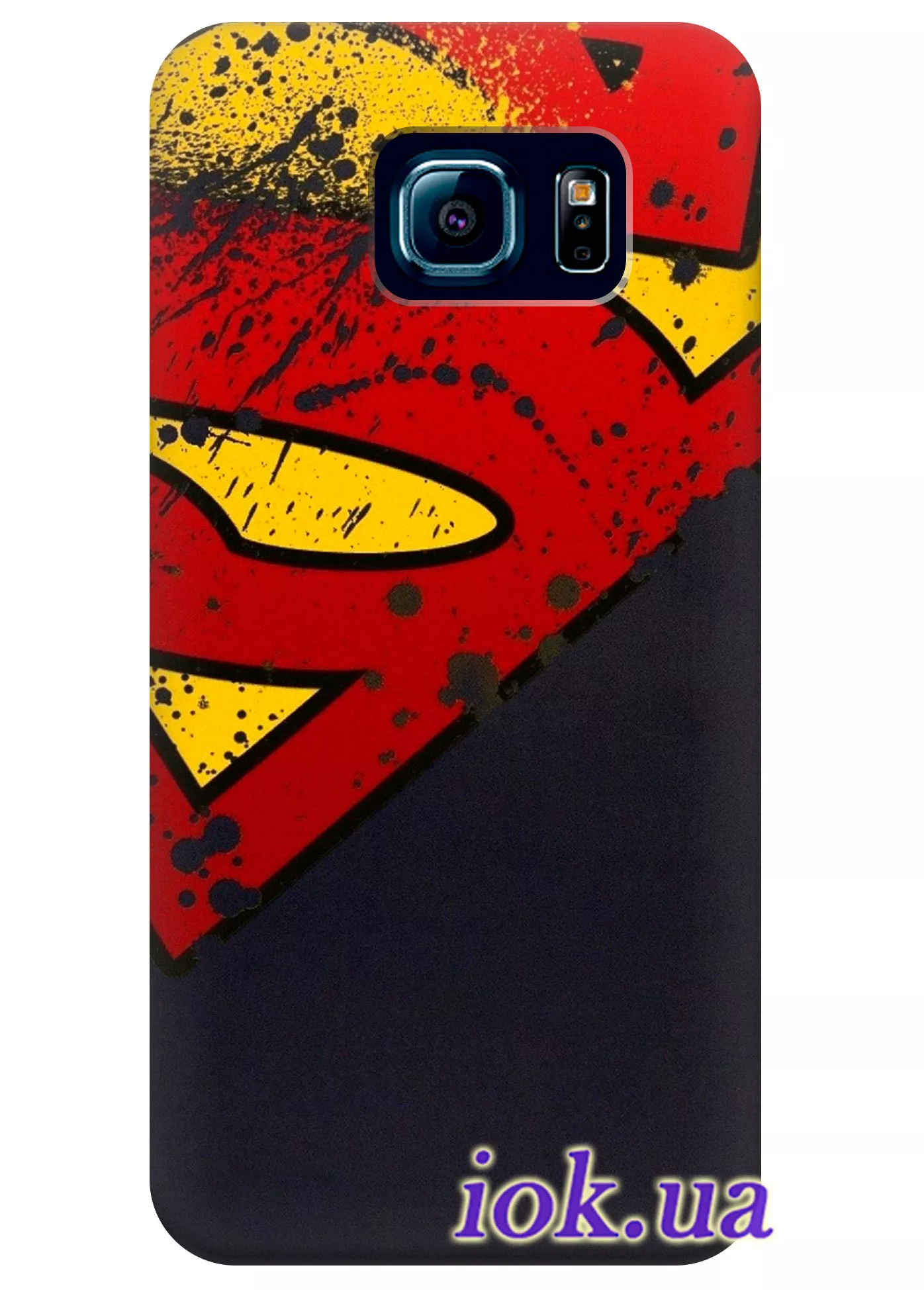 Чехол для Galaxy S6 Edge - Supermen