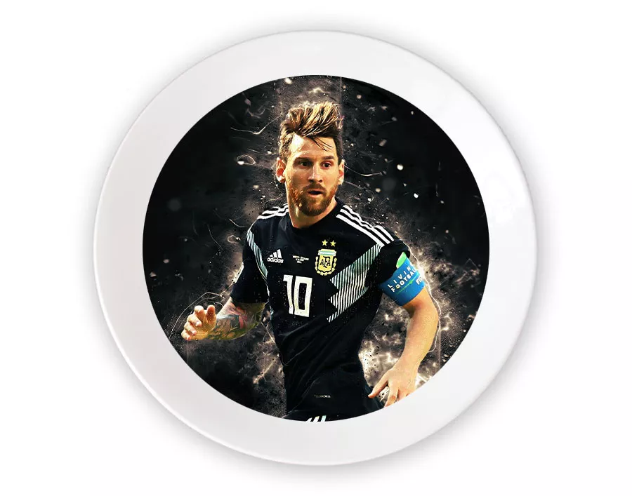 Тарелка с принтом - Messi / Месси