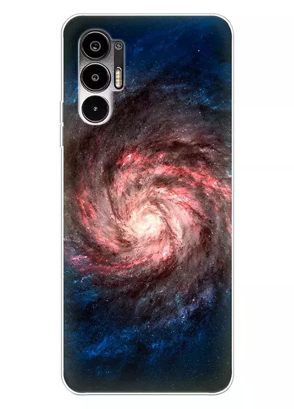 Популярный силиконовый чехол на Tecno Pova 3 - Галактика