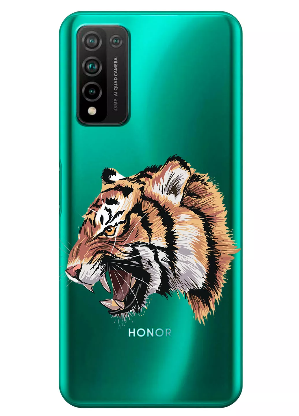 Чехол для Honor 10x Lite - Тигр