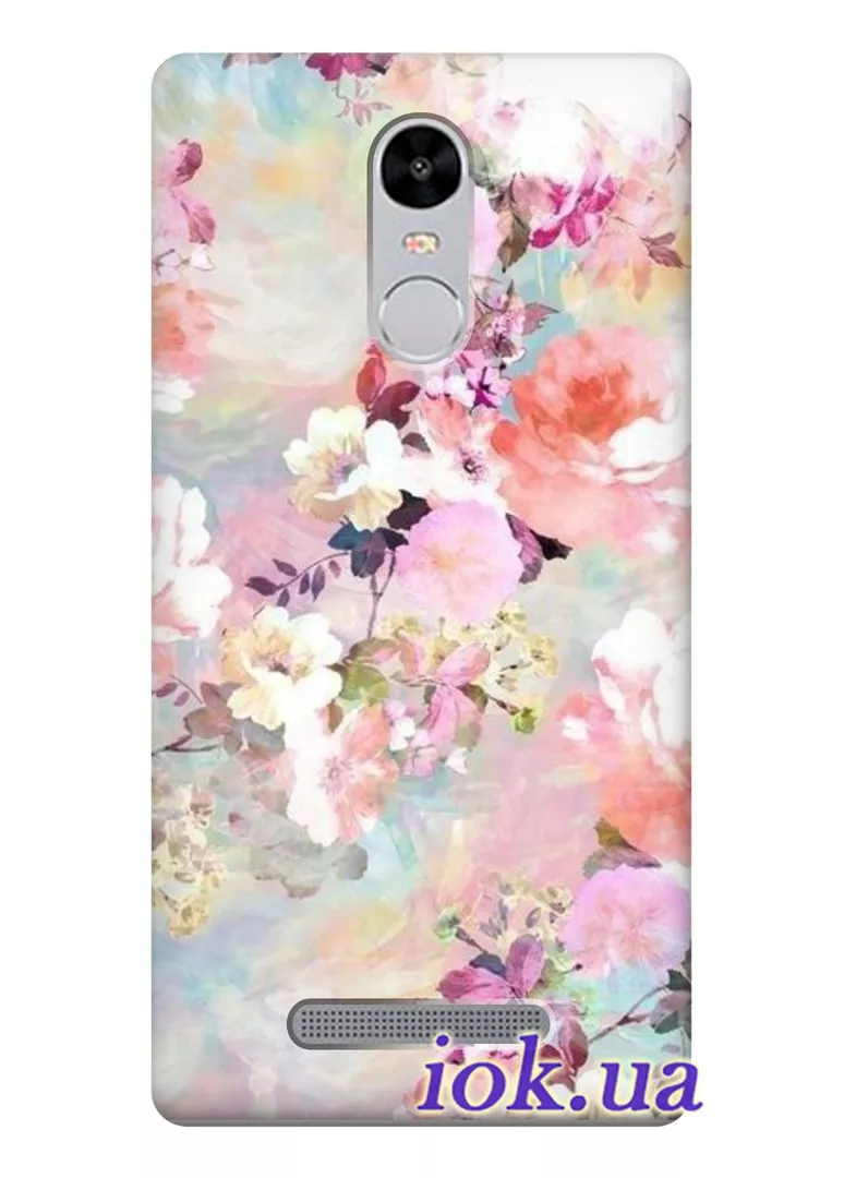 Чехол для Xiaomi Redmi Note 3 Pro - Картина цветов