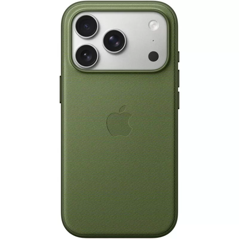 Чехол тканевый TechWoven (AAA) NEW with MagSafe and Animation для Apple iPhone 17 Pro (6.3"), Green