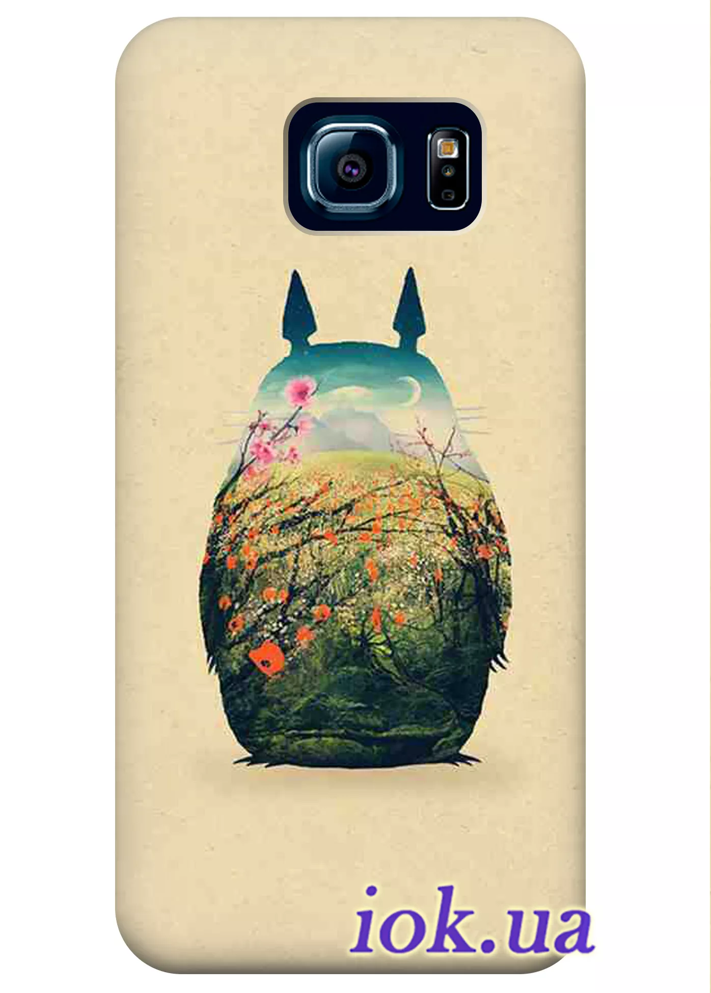 Чехол для Galaxy S6 - Totoro