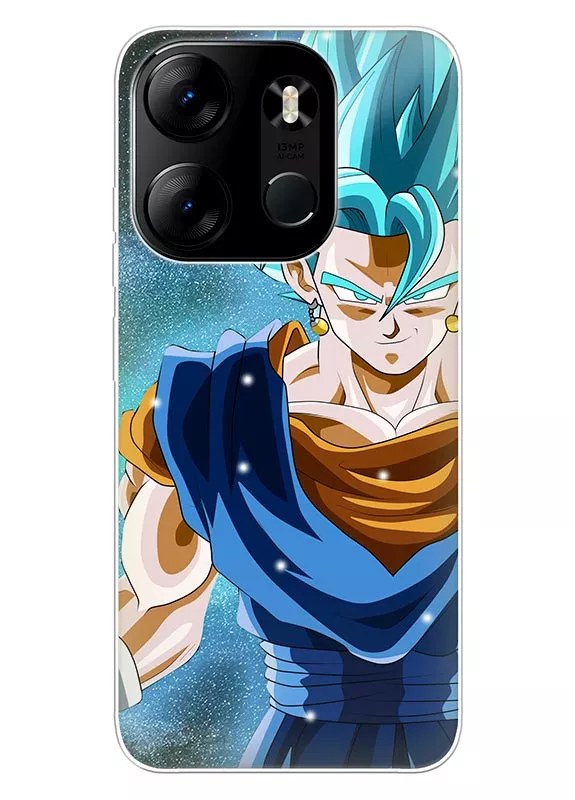 Tecno Pop 7 чехол из силикона - Вегета из Жемчуга дракона
