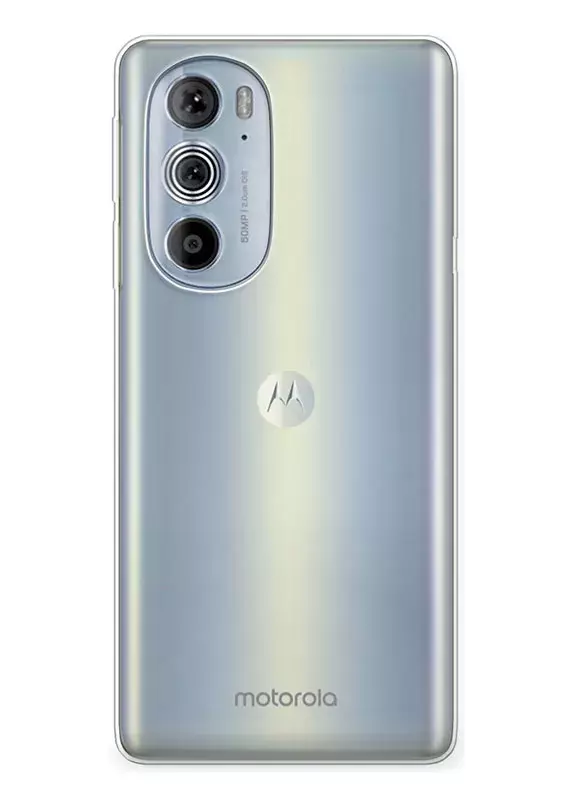 Motorola Edge 30 Pro прозрачный силиконовый чехол LOOOK