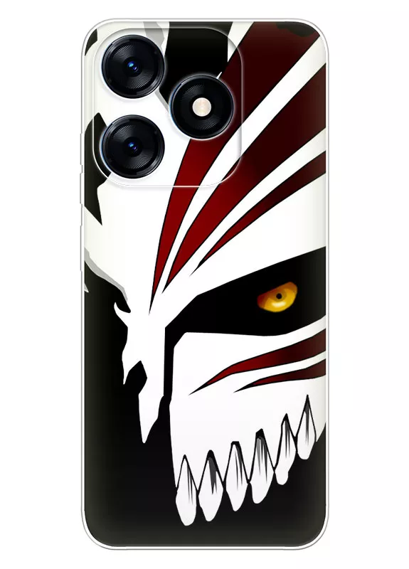 Tecno Spark 10C чехол - Блич Bleach маска Ичиго Куросаки крупным планом