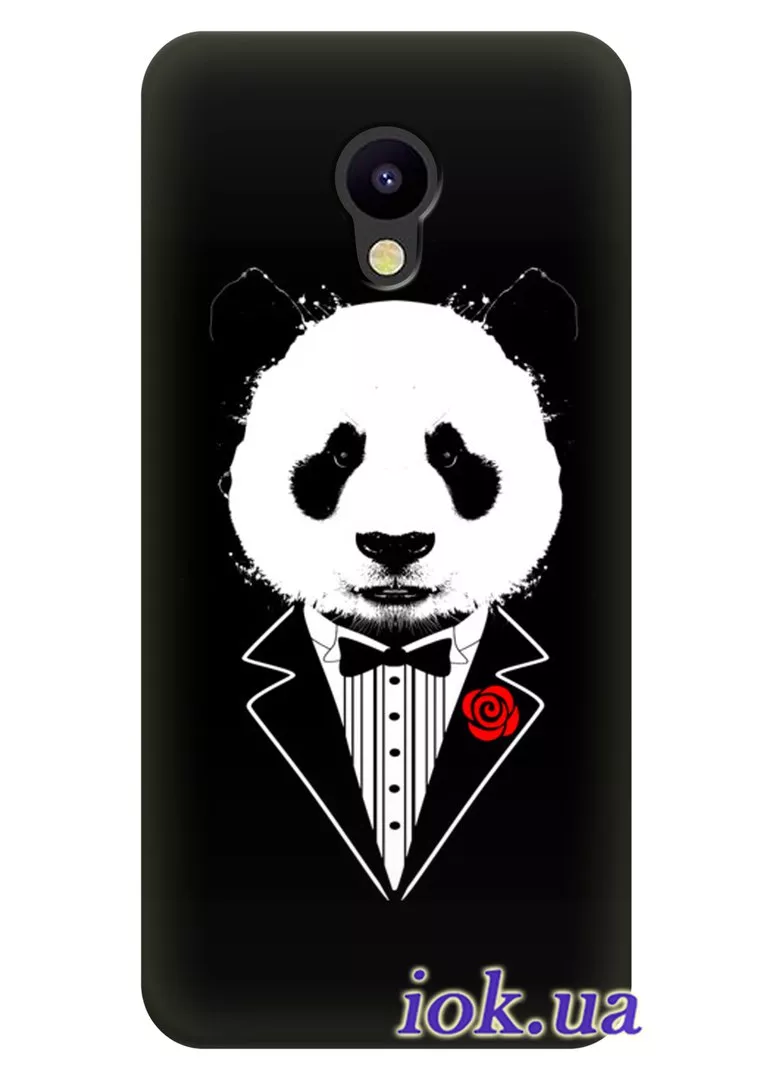 Чехол для Meizu M5s - Нарядная панда