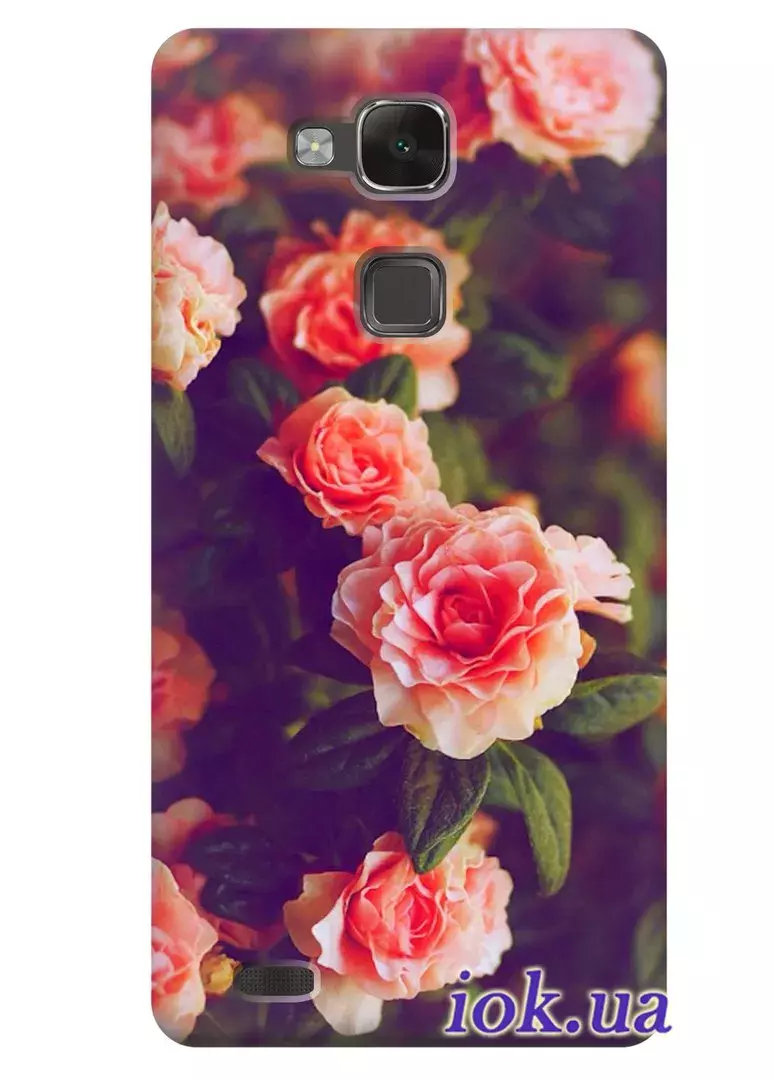 Чехол для Huawei Mate 7 - Чудесные розы