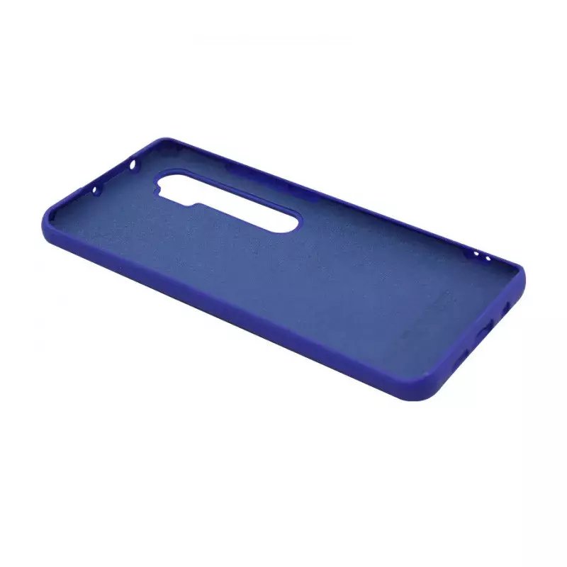 Чехол Silicone Cover Full Protective (AA) для Xiaomi Mi Note 10 Lite, Фиолетовый / Purple