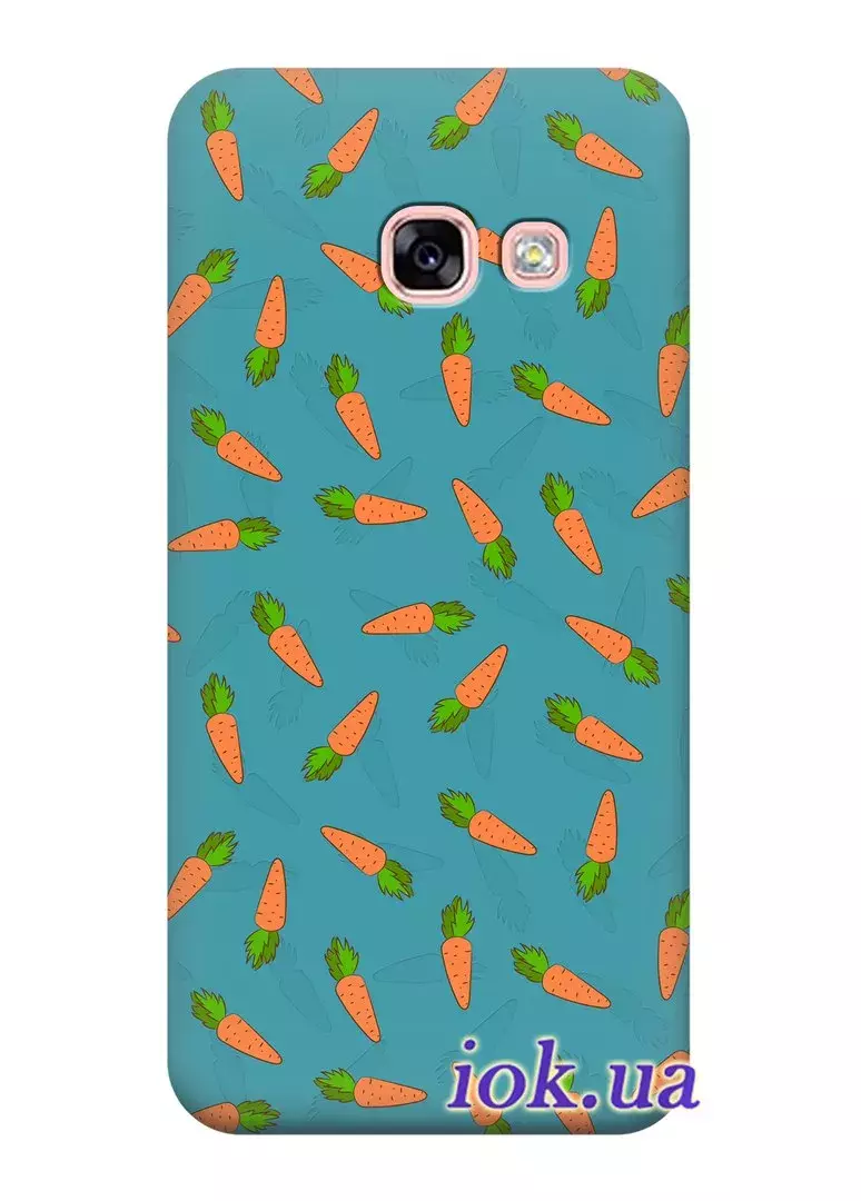Чехол для Galaxy A7 2017 - Морковка