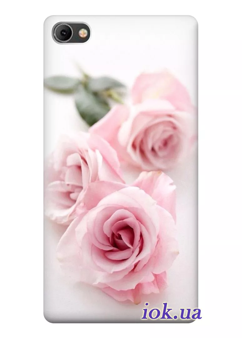 Чехол для Meizu U10 - Нежные розы