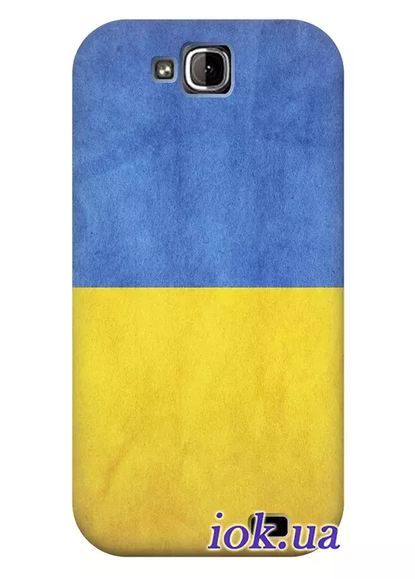 Чехол для Fly IQ4406 - Украински флаг