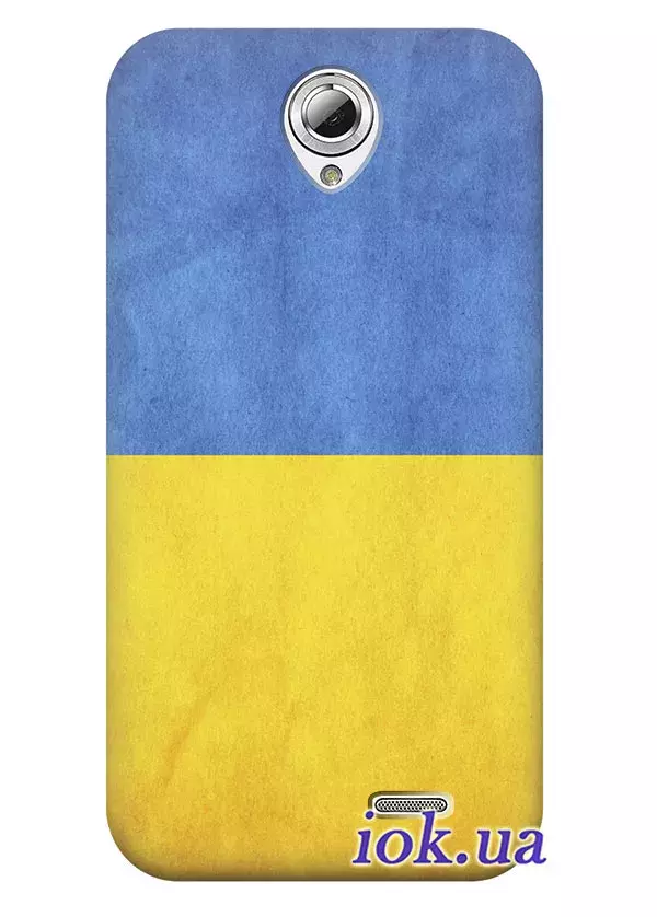 Чехол для Lenovo A388/A388T - Украинский флаг