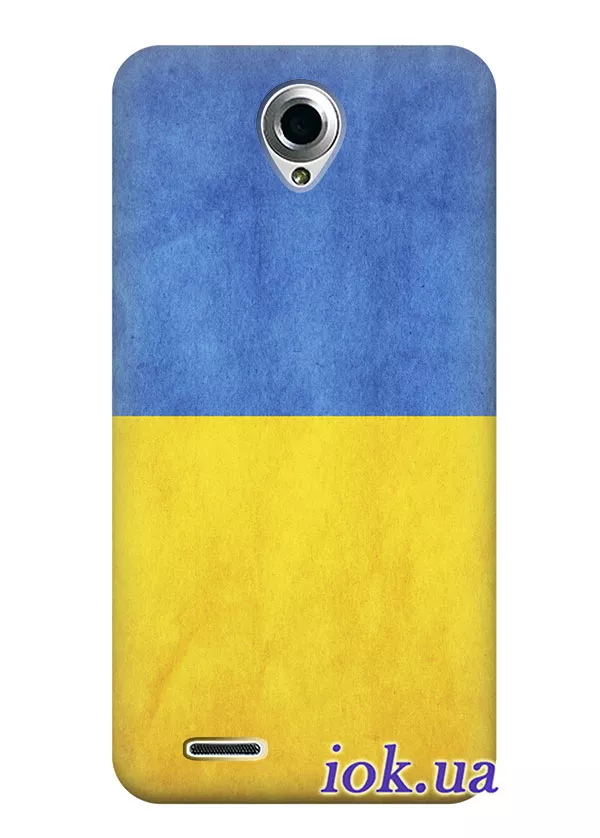 Чехол для Lenovo A678t - Украинский флаг