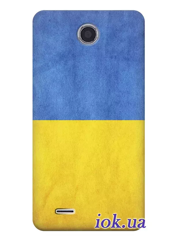 Чехол для Lenovo A798t - Украинский флаг