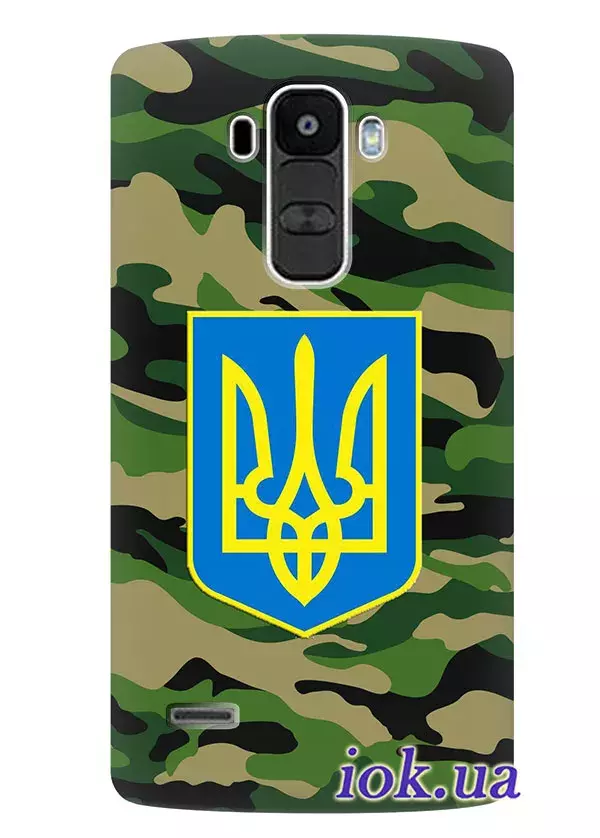 Чехол для LG G Stylo - Военный Герб Украины