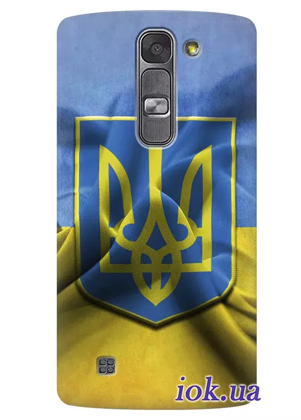 Чехол для LG Magna - Флаг и Герб Украины