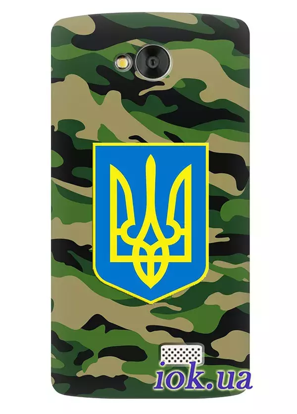 Чехол для LG Tribute - Военный Герб Украины