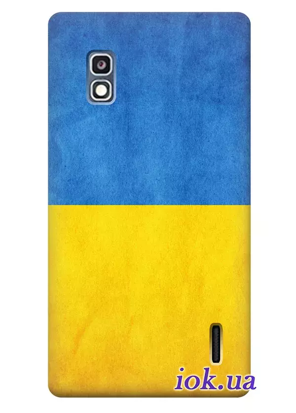 Чехол для LG Optimus G - Флаг Украины