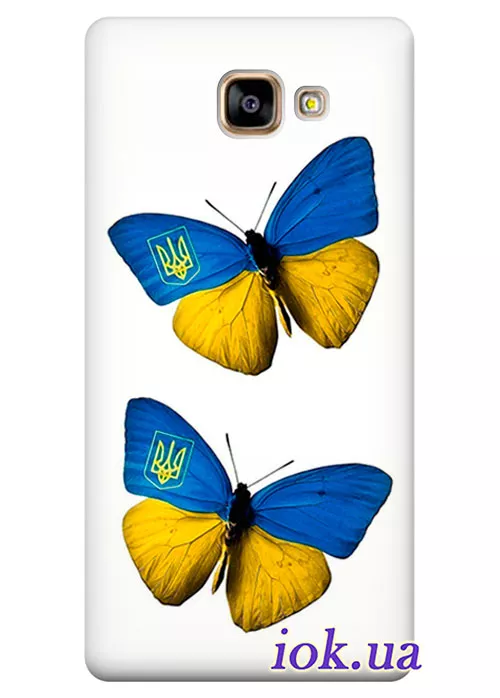 Чехол для Galaxy A5 (2016) - Украинские бабочки