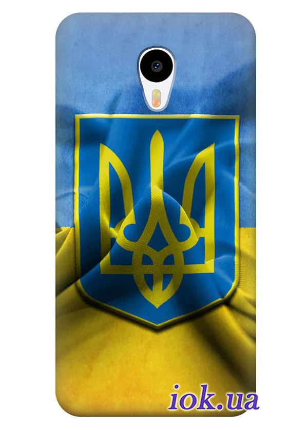 Чехол для Meizu M3 Note - Герб и Флаг Украины
