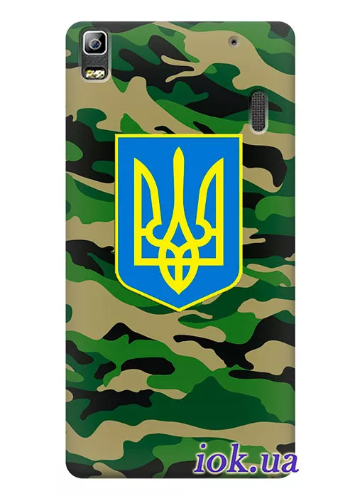 Чехол для Lenovo K3 Note - Военный Герб Украины