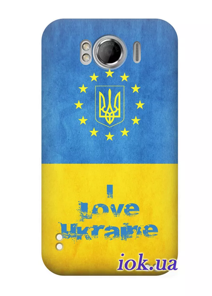 Чехол для HTC Sensation XL - Евро Украина 