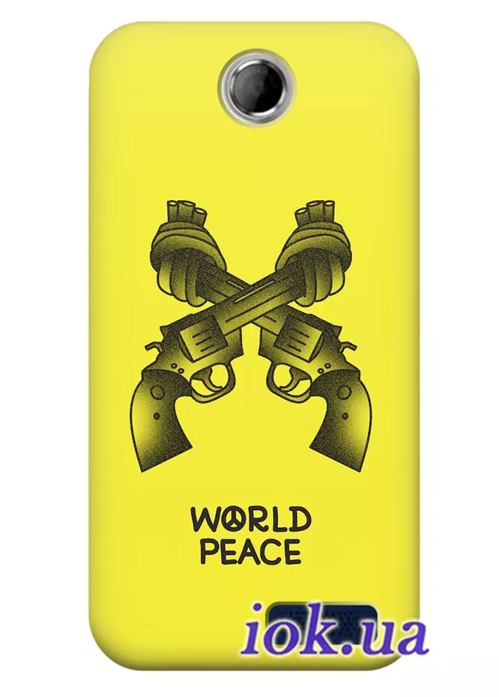 Чехол для Lenovo A526 - World peace 