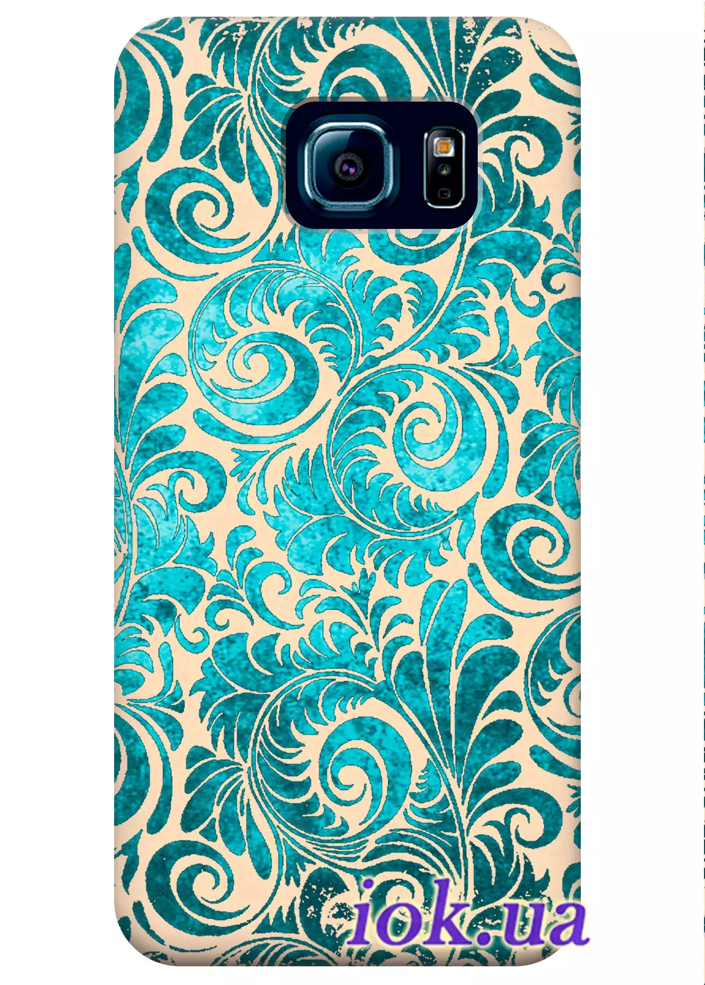 Чехол для Galaxy S6 - Красочный орнамент