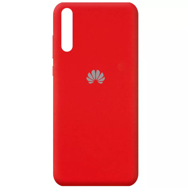 Чехол Silicone Cover Full Protective (AA) для Huawei Y8p (2020) / P Smart S, Красный / Red