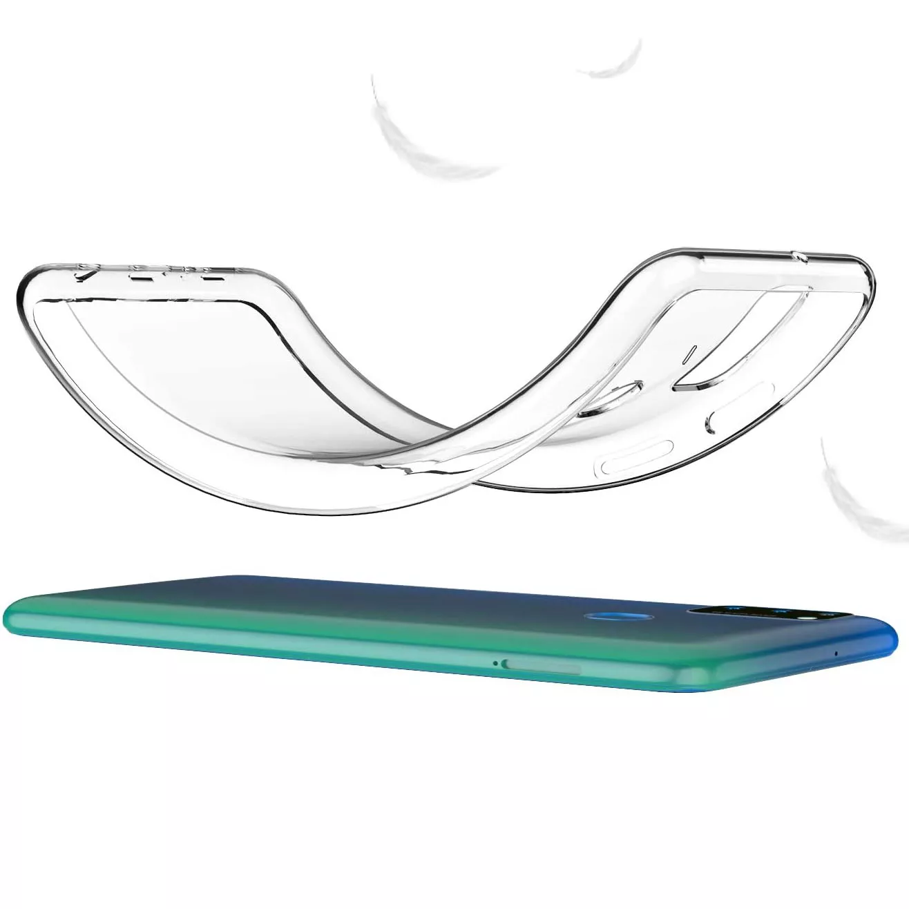 TPU чехол Epic Transparent 1,0mm для Samsung Galaxy M31, Бесцветный (прозрачный)