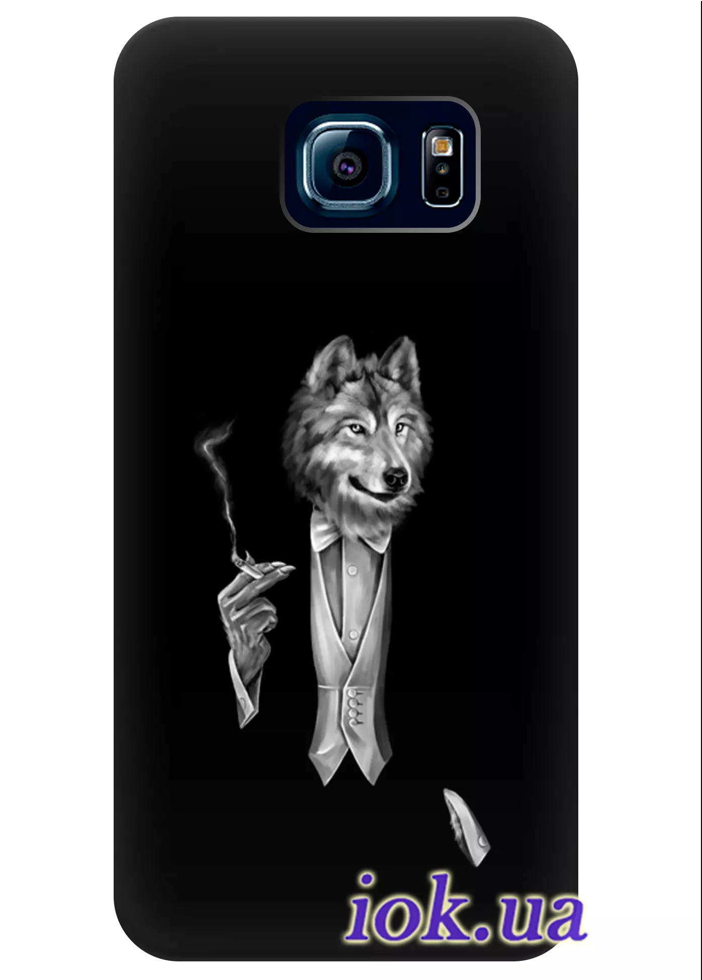 Чехол для Galaxy S6 - Джентельмен