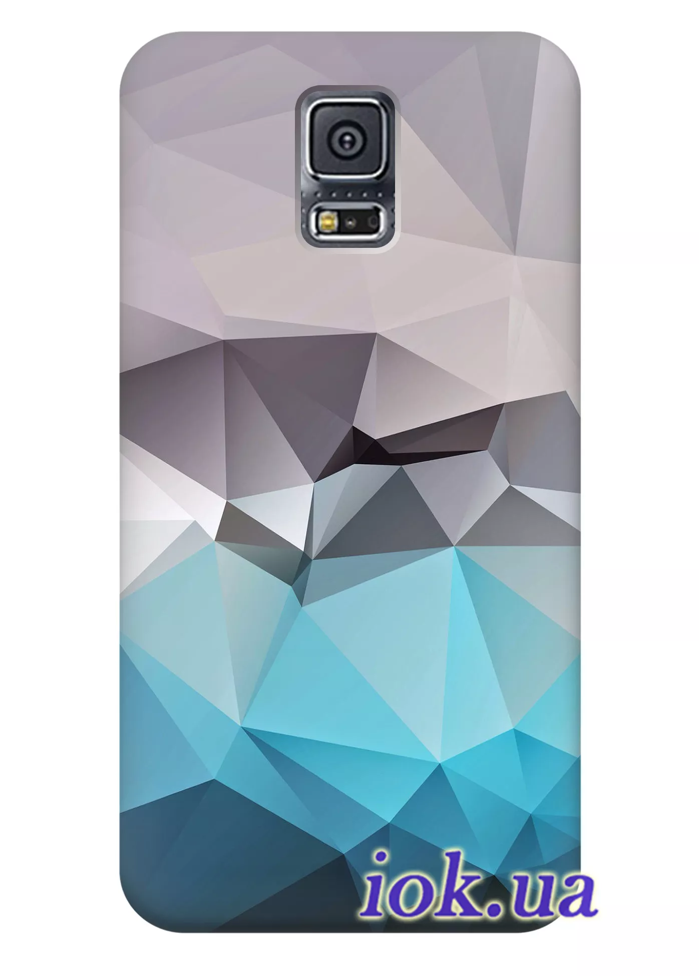 Чехол для Galaxy S5 Plus - Необычный градиент