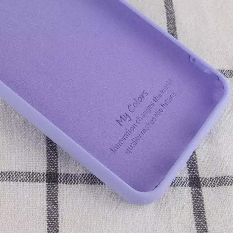 Чехол Silicone Cover Full without Logo (A) для Xiaomi Mi 10T / Mi 10T Pro, Сиреневый / Dasheen