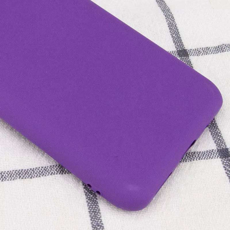 Чехол Silicone Cover My Color Full Camera (A) для TECNO Spark 6 Go, Фиолетовый / Purple