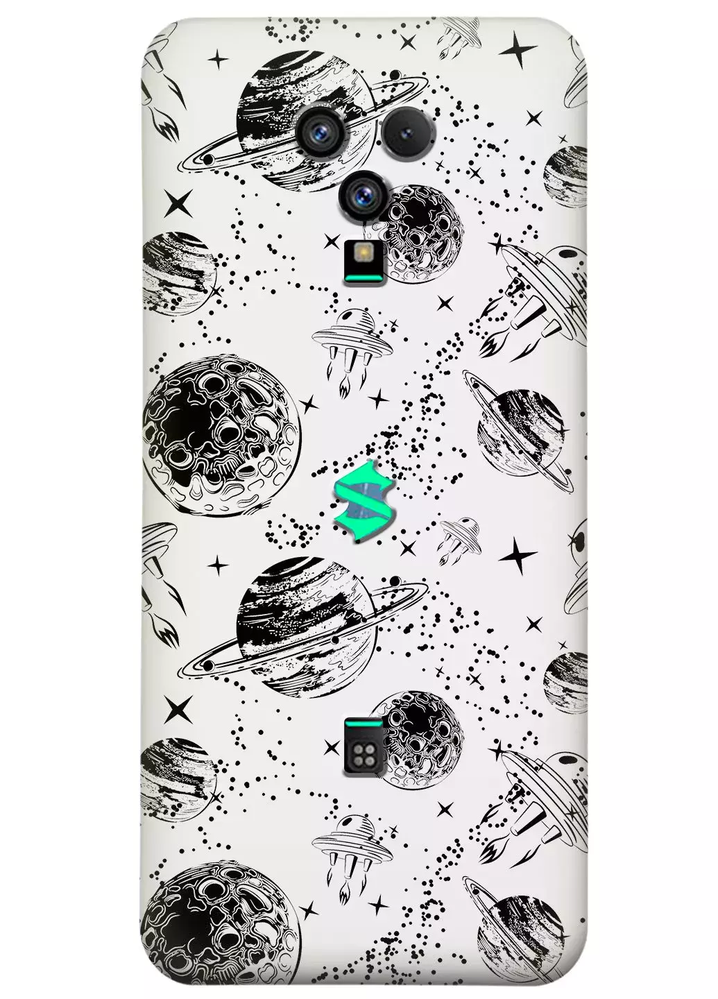 Чехол для Xiaomi Black Shark 3S - Планеты