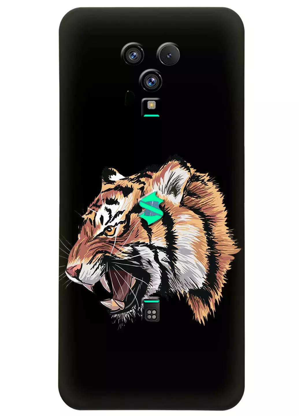 Чехол для Xiaomi Black Shark 3S - Тигр