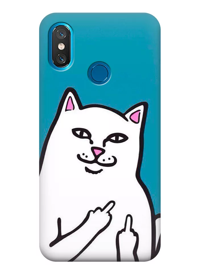 Чехол для Xiaomi Mi 8 - Наглый кот