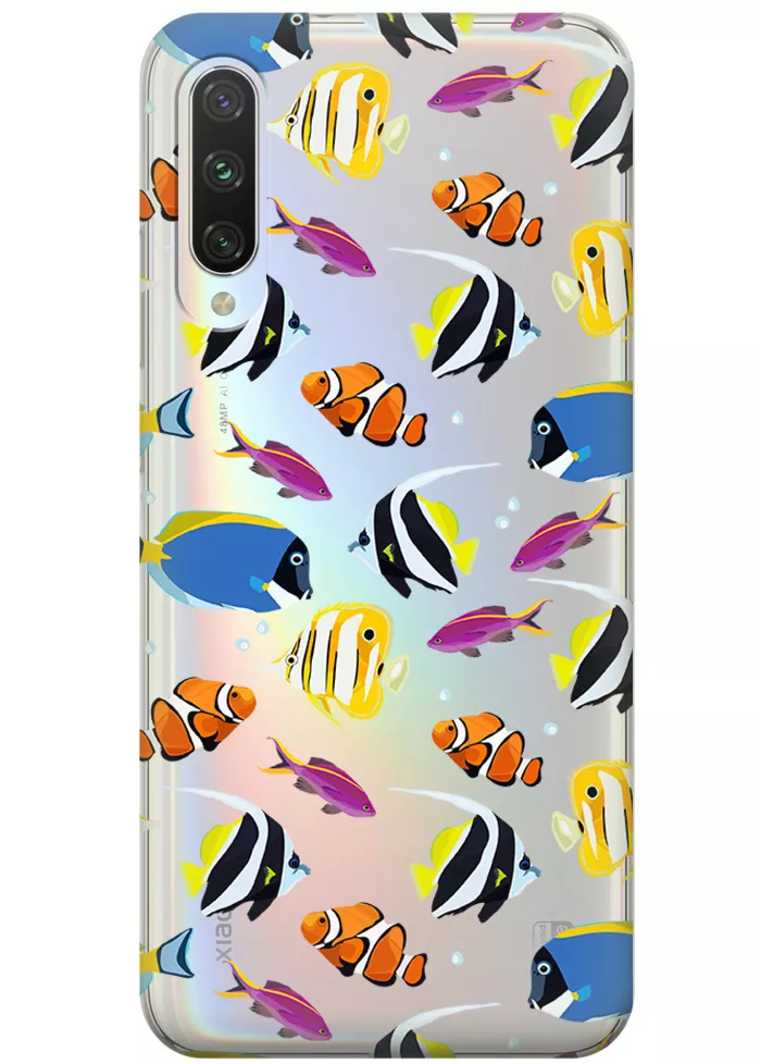 Чехол для Xiaomi Mi 9 Lite - Bright fish