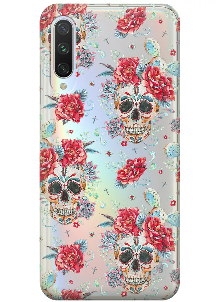 Чехол для Xiaomi Mi 9 Lite - Skulls