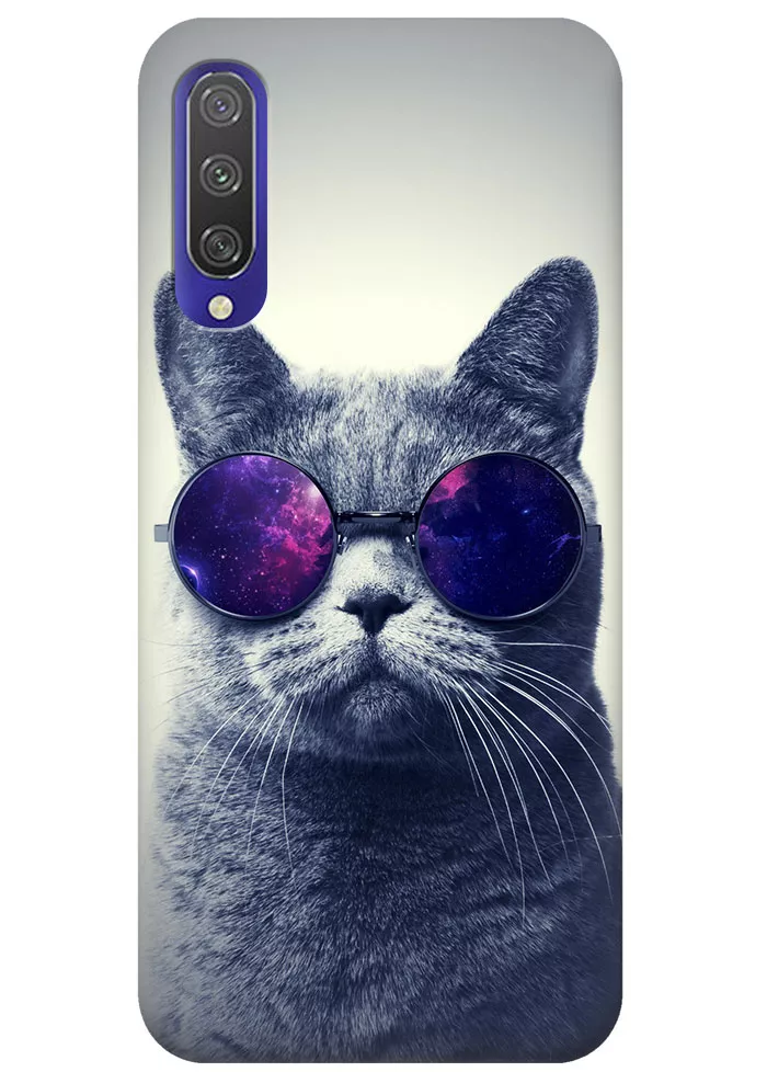 Чехол для Xiaomi Mi CC9 - Кот в очках